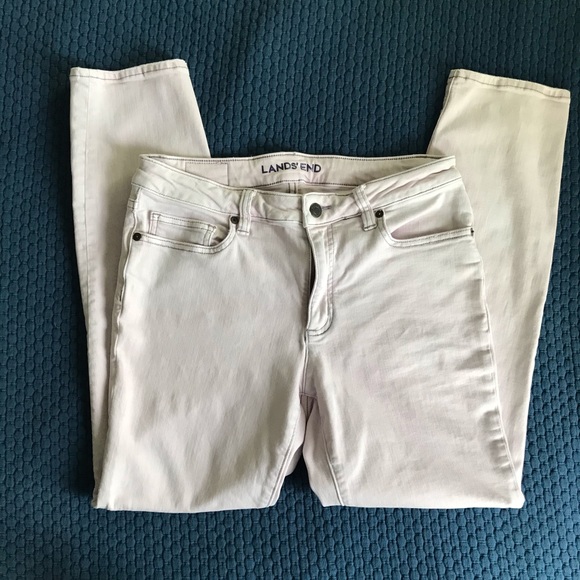 Land’s End Purple Ankle Jeans - Picture 2 of 3